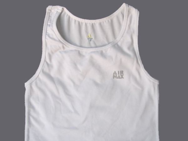 A white chest binder